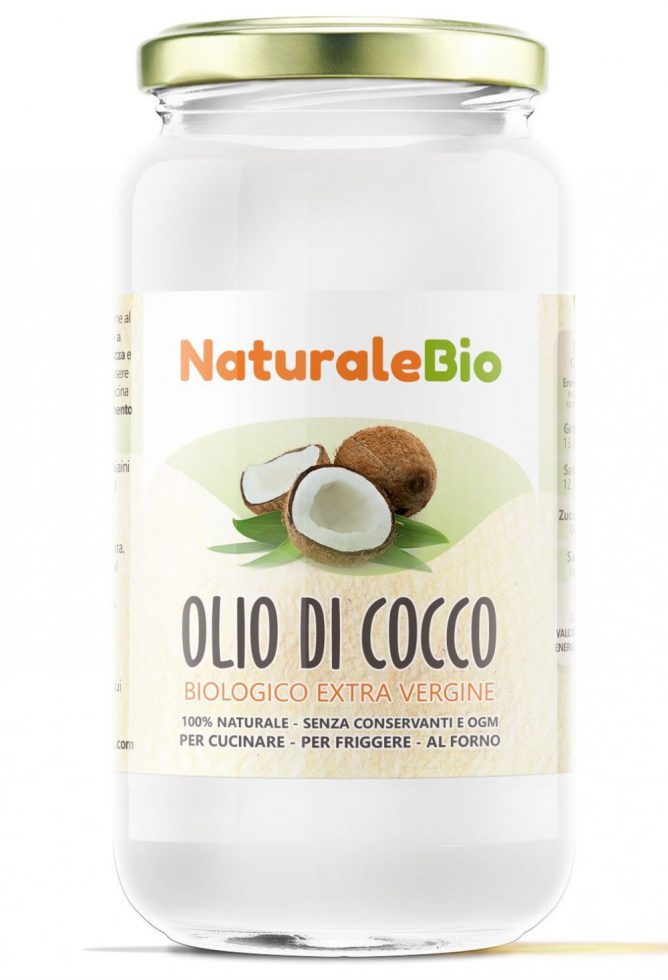 puro olio di cocco
