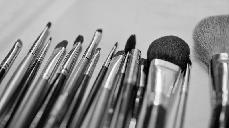 pulizia pennelli makeup