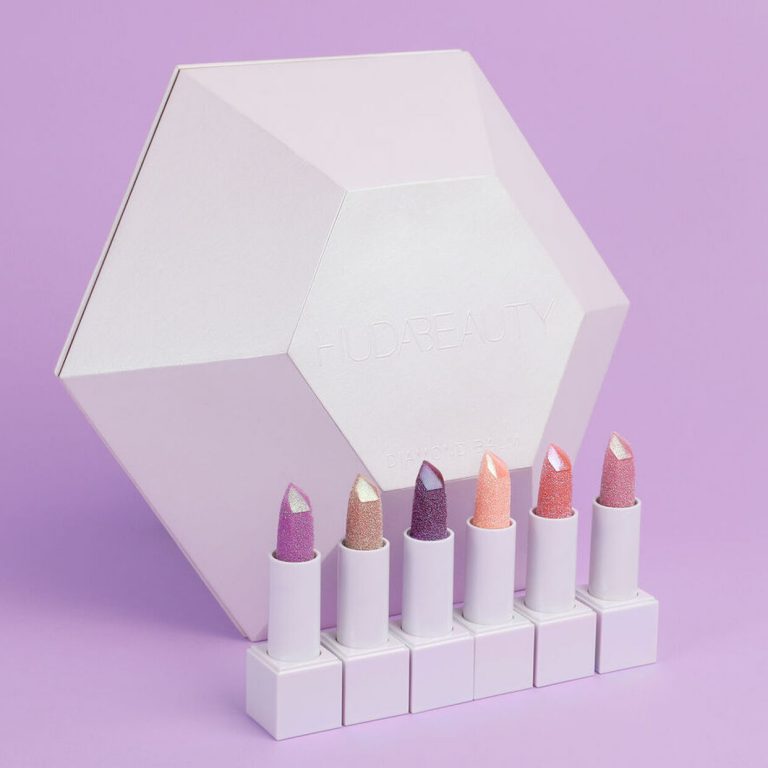 Nuovi balsami scintillanti Huda Beauty Diamond Lip Balm