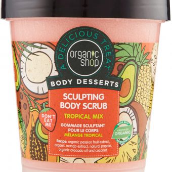 offerta Amazon Scrub corpo rimodellante Organic Shop