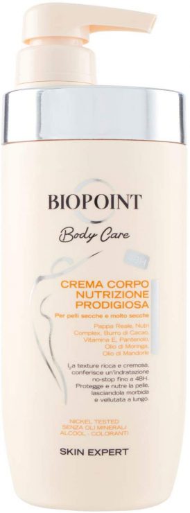 Biopoint Crema Corpo, Nutrizione Prodigiosa pelle secca